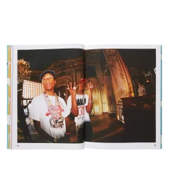 Rizzoli "I KNOW NIGO" BOOK - BLUE COVER -Fashion Style Shop IKnowNIGOBook BlueCover DblPgSpread38 39 01