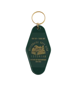 DINER KEYRING - GREEN